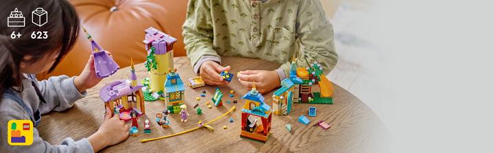 Produktbild LEGO Rapunzels Turm und die Taverne „Zum Quietscheentchen“ (43241, LEGO Disney)