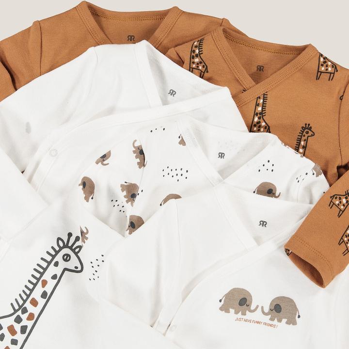 Immagine prodotto La Redoute Collections Confezione da 5 body a manica lunga per la prima volta (50 C)