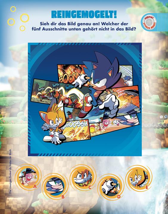 Immagine prodotto Panini Sonic The Hedgehog: 1001 adesivi: Adesivi - puzzle - da colorare