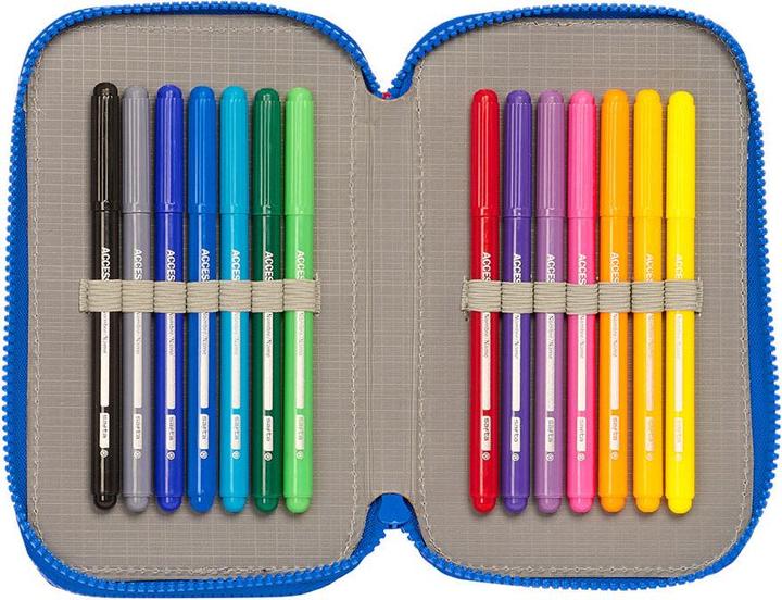 Produktbild Safta Cars ""Race Ready"" - Etui inkl. Stifte, Spitzer und Radiergummi (28 Teile)