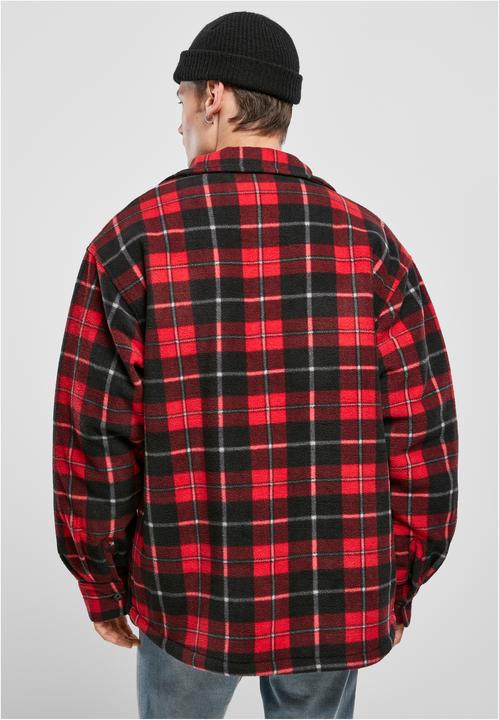 Produktbild Urban Classics Plaid Teddy Lined Shirt Jacket (XL)