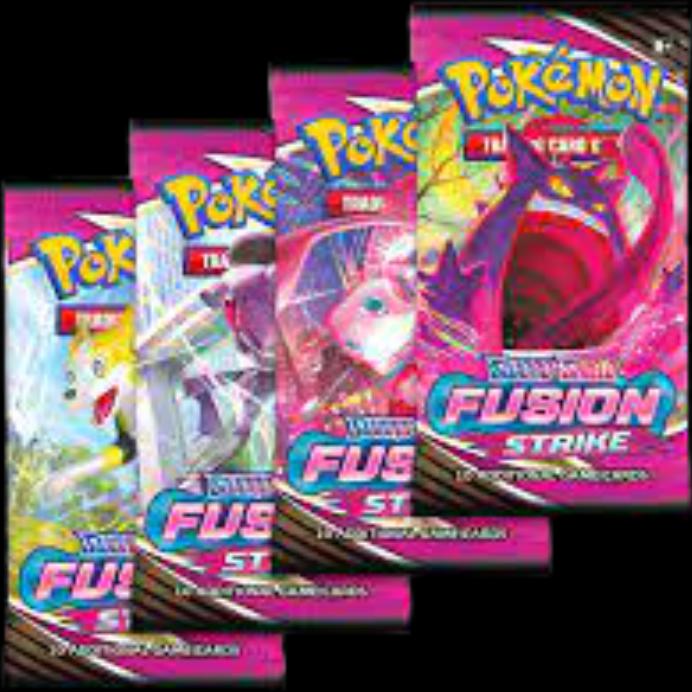 Actual product image Pokémon Fusion Strike (English, Booster Pack)