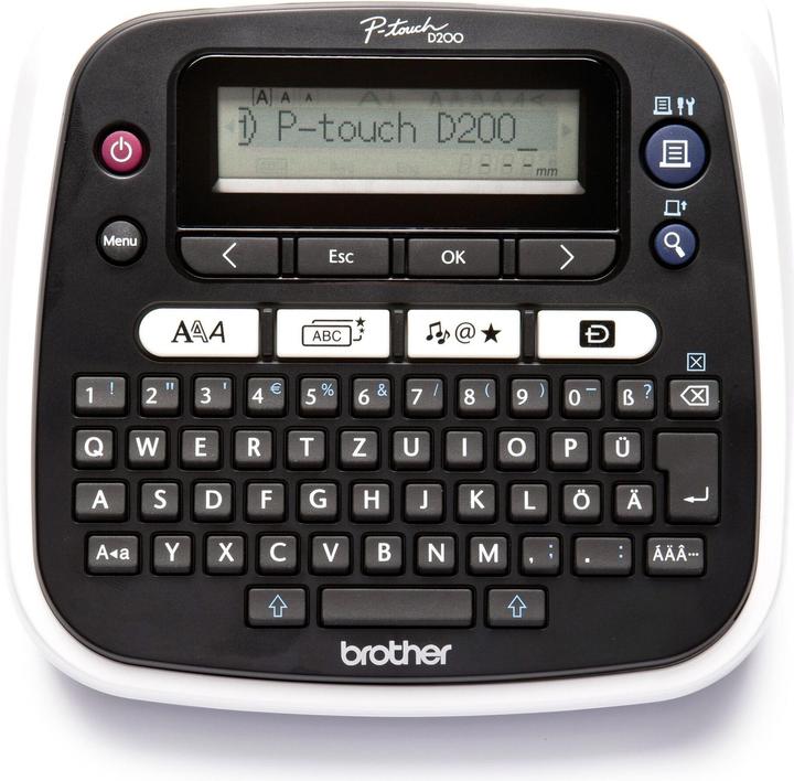 Produktbild Brother P-Touch D200BWZG1