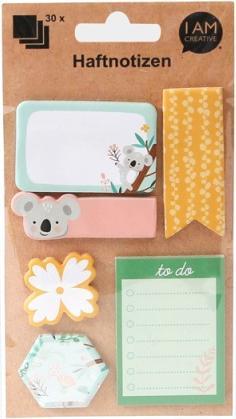 Image du produit I Am Creative Notes adhésives Koala 6 notes différentes (19 x 10,5 cm)