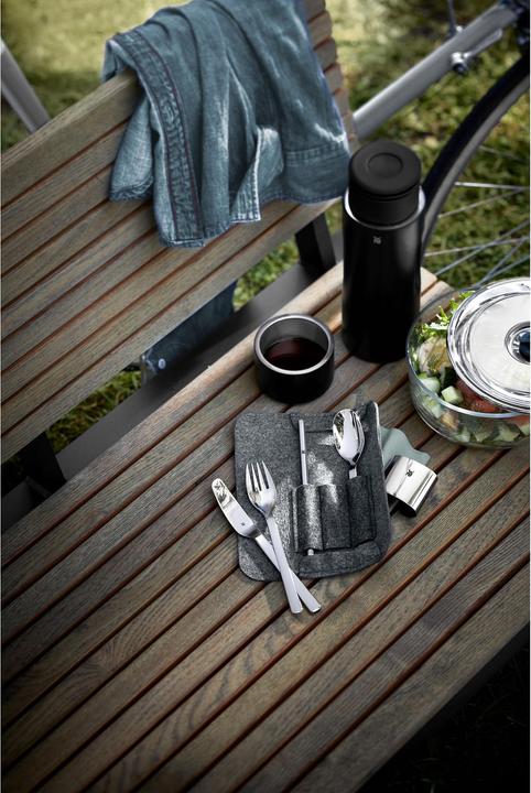 Produktbild WMF Besteckset Outdoor Reisebesteck my2Go 8-teilig Campingbesteck mit Etui (8 Stück, Besteck Set)