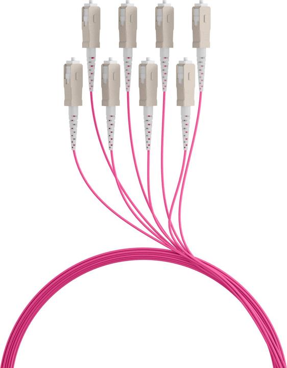 Image du produit EFB Elektronik Câble trunk U-DQ ZN BH OM4 8G 1x8 SC-SC 160m Dca LSZH (160 m)