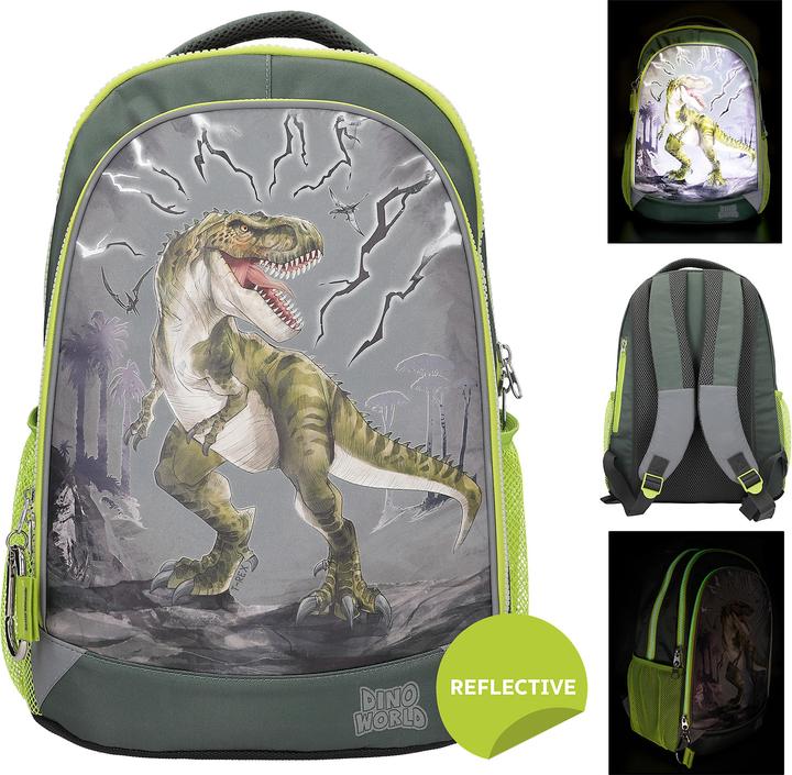 Produktbild Dino World - Schoolbackpack REFLECTOR ( 0411759 )