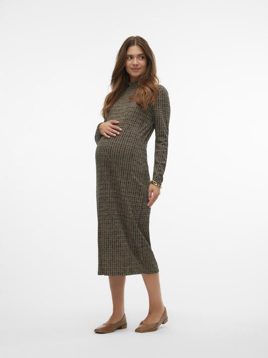 Actual product image Mamalicious Regular fit high neck midi dress dress (XL)