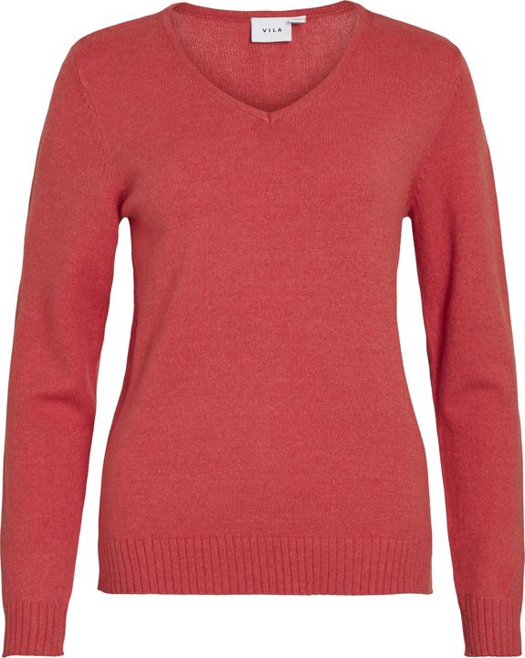 Vila V-Ausschnitt- Strickpullover (XS)