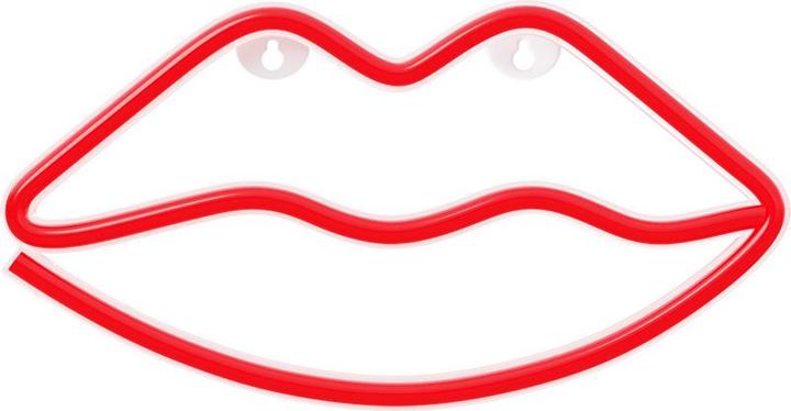 Image du produit Forever Light Lampe LED Néon LIPS rouge Bat + USB FLNEO8 (2 cm)
