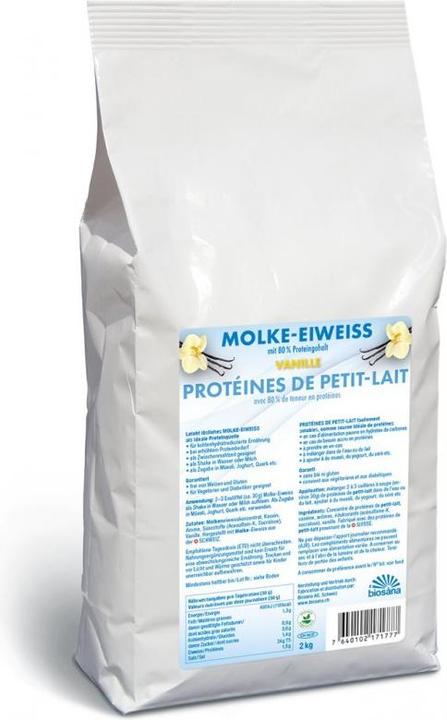 Produktbild Biosana Molke Eiweiss Pulver Vanille (1 Stück, Pulver, 350 g)
