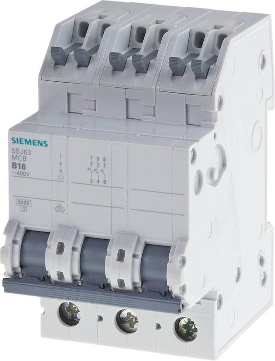 Immagine prodotto Siemens Interruttore automatico 3 poli 13A tipo B