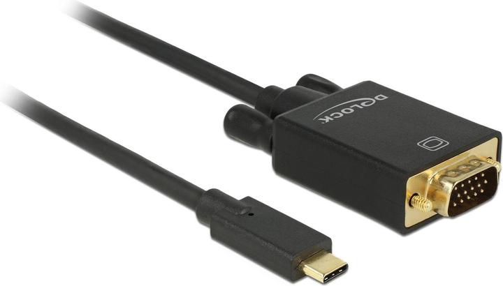 Produktbild Delock USB Typ C — VGA (1 m, USB Typ C, VGA)