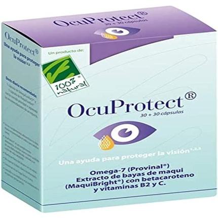 Produktbild Natural Cien Por Cien OCUPROTECT 30 Pearls 30 Veg Capsules - 100g (Körpermilch)
