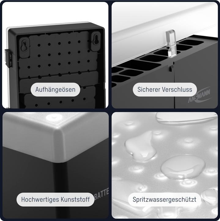 Image du produit Ansmann Piles alcalines Micro AAA / LR03 & Mignon AA / LR6 Carton de 52 pièces (52 pcs, AA, AAA)