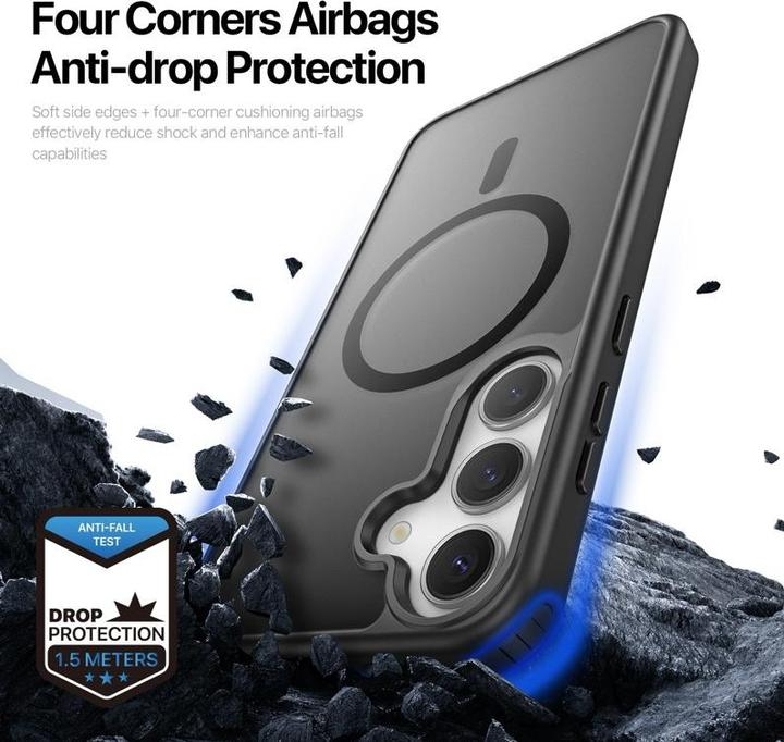 Produktbild Samsung Galaxy S25 Plus - Ducis Yind Series mit Magsafe in schwarz (Samsung Galaxy S25+)