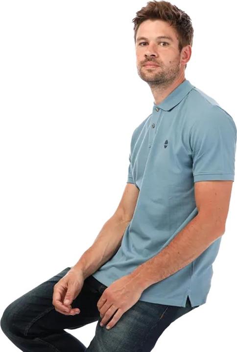 Actual product image Timberland Mens Pique Short-Sleeved Polo Shirt (S)