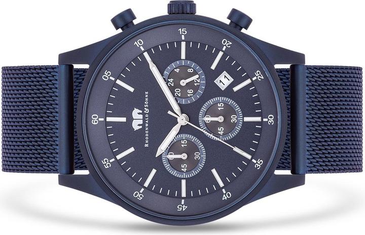 Image du produit Hommes Chronographe Goodwill en acier inoxydable bleu - 26529 (Chronographe, 43 mm)