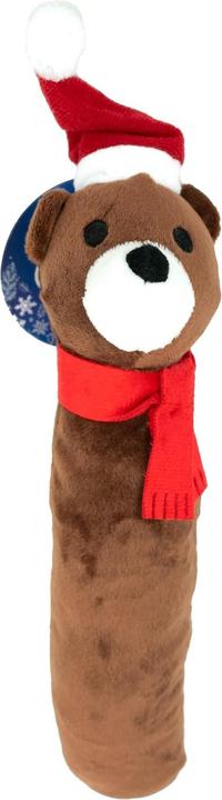 Actual product image Party Pets Christmas sticks bear 28cm - (87927) (Plush toy dog)