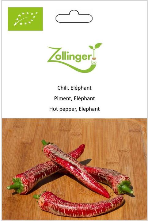 Produktbild Zollinger Bio Chili, Eléphant (Keimlinge)