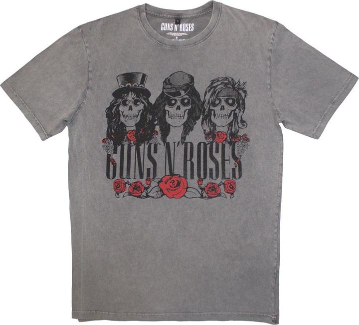 Guns N Roses Hell Group Stone Wash (L)