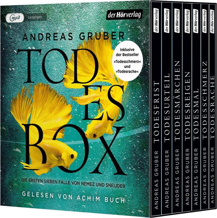 Immagine prodotto Todes-Box. Die ersten sieben Fälle von Nemez und Sneijder (Tedesco, Andreas Gruber, 2023)