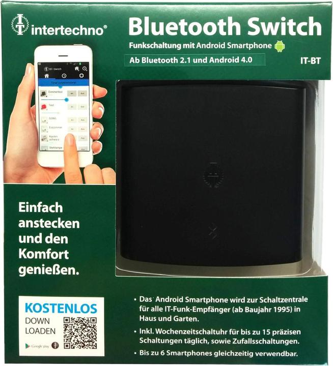 Immagine prodotto intertechno IT BT, controllo dello smartphone