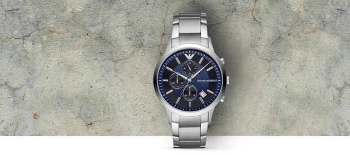 Actual product image Emporio Armani Renato (Chronograph, 43 mm)