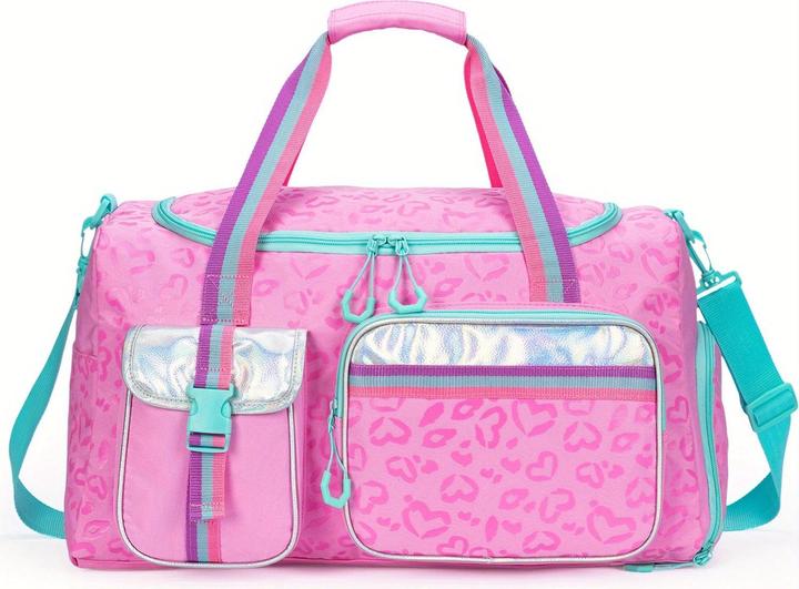 Actual product image Only-Bags.Store Schicker Seesack mit Schuhfach und Nassfach - strapazierfähige, leichte Nylon-Turn- und Reisetasche