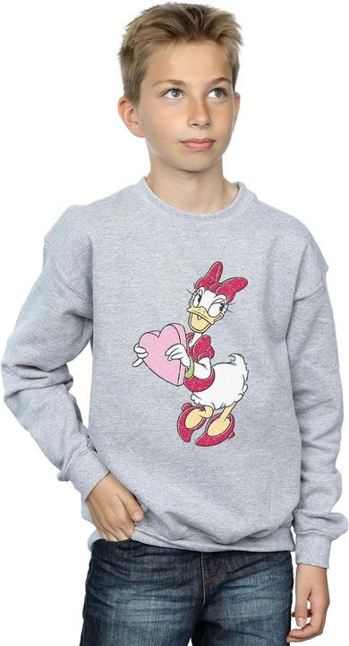 Immagine prodotto Disney Daisy Duck Love Heart Felpa Ragazzi (152, 158)