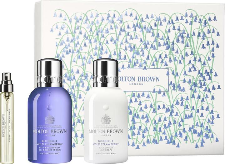 Molton Brown Bluebell & Wild Strawberry Travel Gift Set