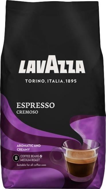 Lavazza Espresso Cremoso (1000 g, Torréfaction moyenne)