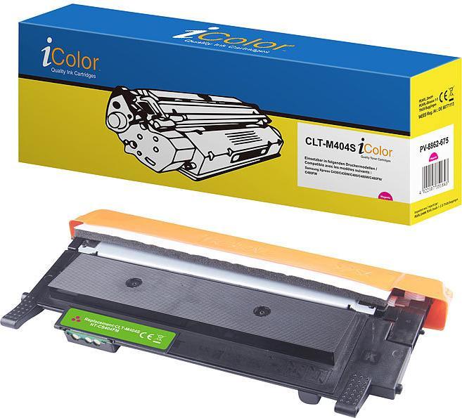 Actual product image IColor Rebuilt toner for Samsung CLT-M404S
