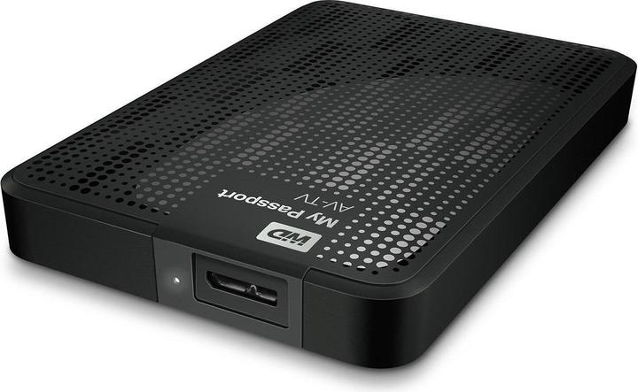 Actual product image WD My Passport AV TV (1 TB)