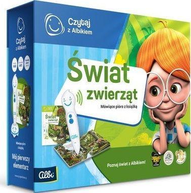 Produktbild albi Czytaj z Albikiem Zestaw Pióro + Świat zwierząt