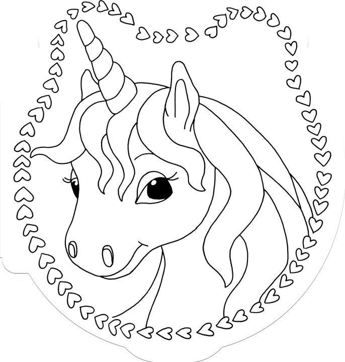 Produktbild Glücks-Malbuch (Einhorn-Paradies)
