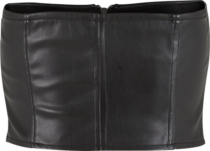 Actual product image Urban Classics Womens/Ladies Synthetic Leather Bandeau Top (S)