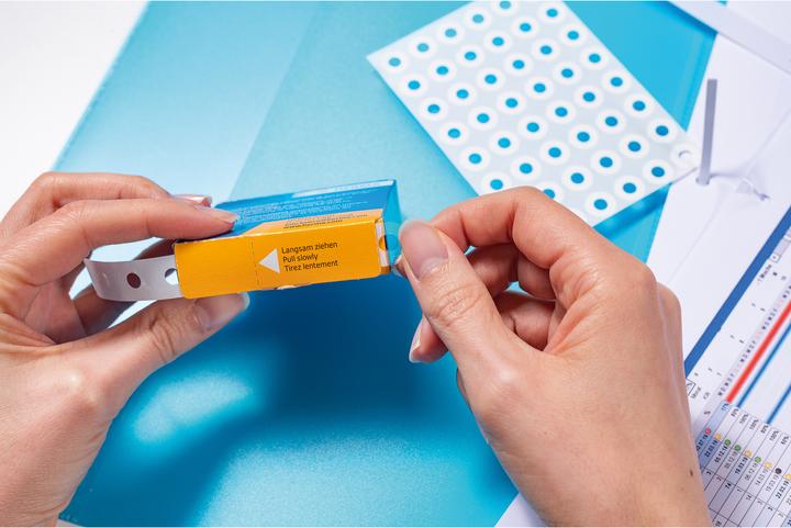 Actual product image Herma Verstärkungsringe
