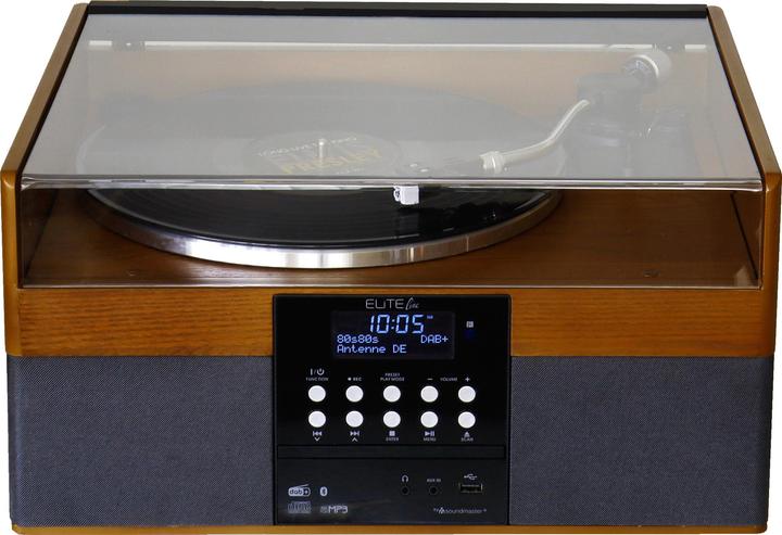 Produktbild Soundmaster PL910 (Plattenspieler, Bluetooth, CD Player, 1x 10 W)