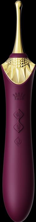 Actual product image Zalo Bess 2 Clitoral Massager Velvet Purple