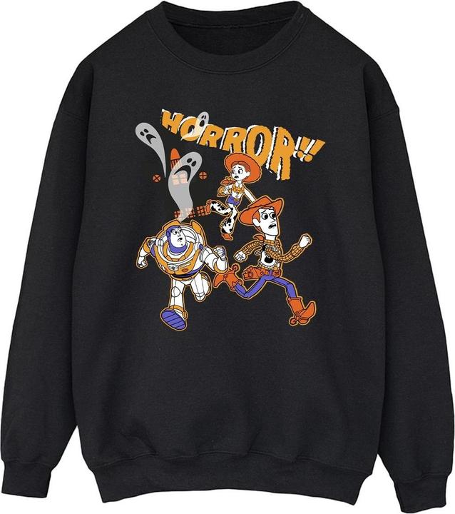 Actual product image Toy Story Mens Horror Run Away Halloween Sweatshirt (XL)