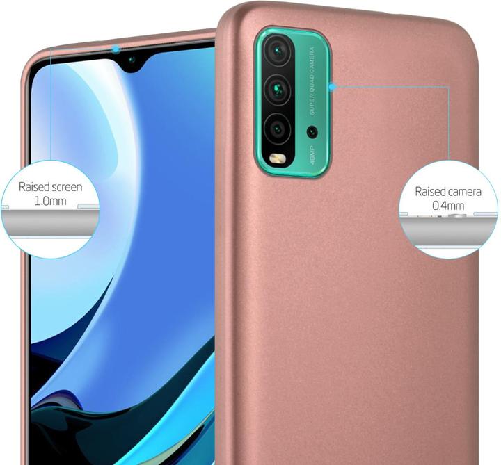 Immagine prodotto Cadorabo Manicotto metallico opaco in TPU (Xiaomi Redmi 9T)