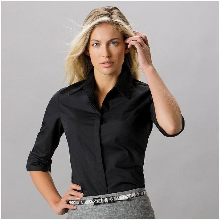 Actual product image Kustom Kit Continental blouse 34Sleeve length (44)