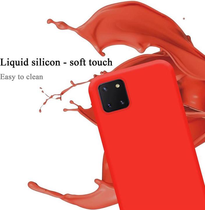 Image du produit Cadorabo TPU Liquid Silicone Case Cover (Samsung Galaxy A81)
