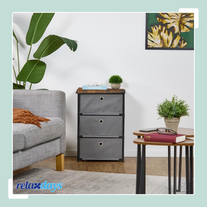 Actual product image Relaxdays Chest of drawers (43 x 33 x 65 cm)