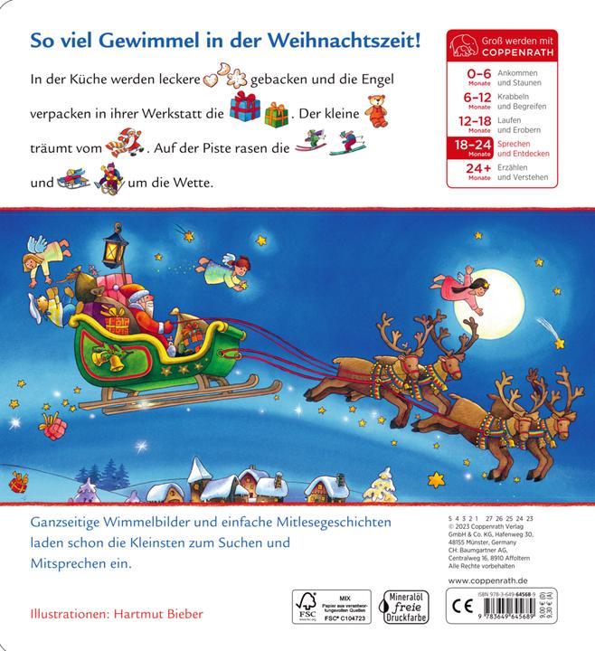 Image du produit Meine ersten Wimmelbilder (Allemand, Hartmut Bieber, 2023)