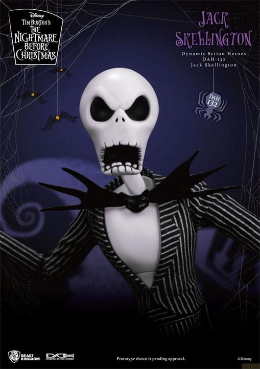 Produktbild Beast Kingdom Nightmare before Christmas 8ction Heroes Actionfigur 1/9 Jack 21 cm