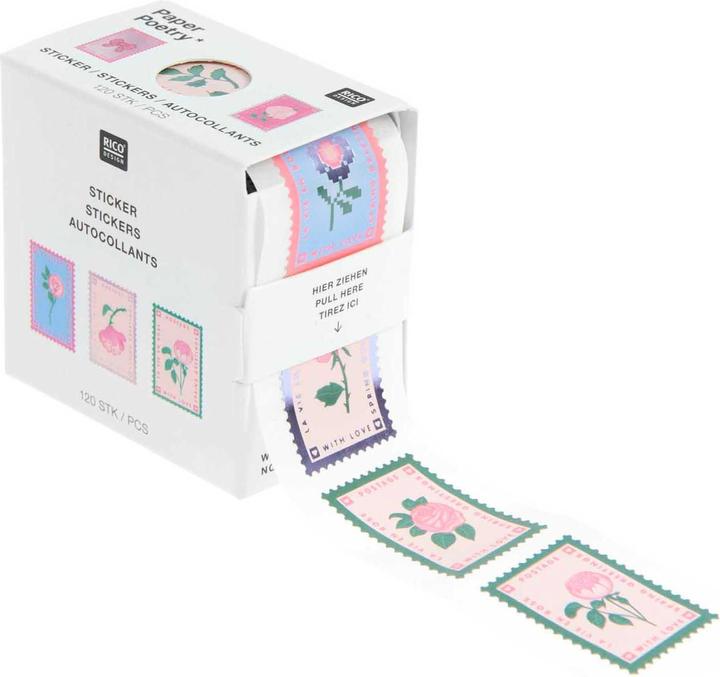 Actual product image Rico Design Stickerrolle "Briefmarken"