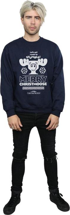 Actual product image National Lampoon´s Vacation Mens Merry Christmoose Sweatshirt (L)