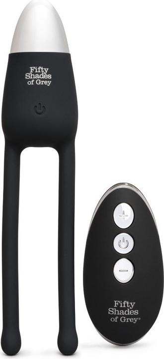 Actual product image Fifty Shades of Grey Relentless Vibrations Remote Control Couples Vibe